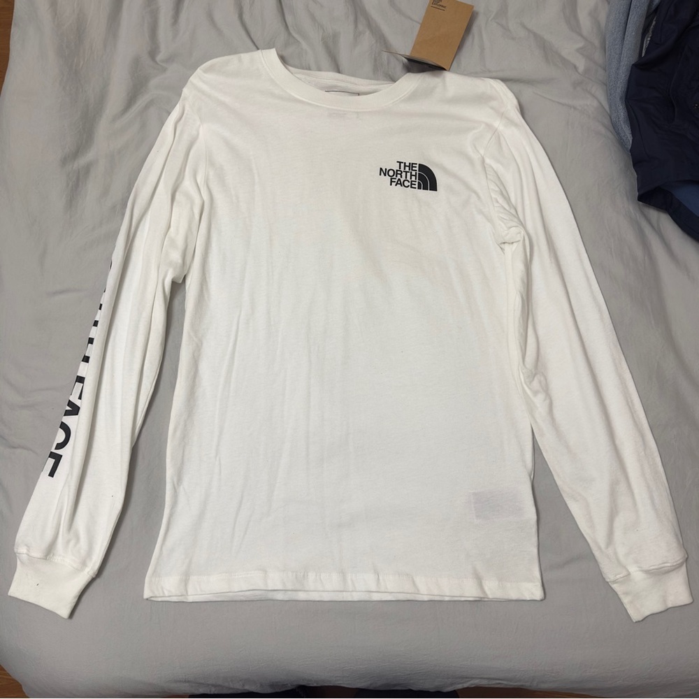 The North Face Long Sleeve White Shirt